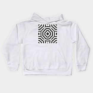 Just black and White Kids Hoodie